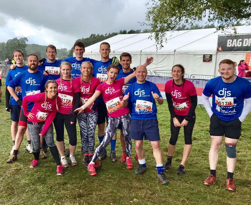 DJS Research complete Tough Mudder course to raise money for Mind